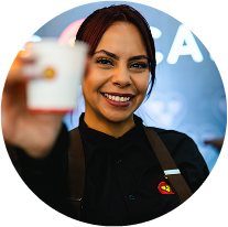 Marcas parceiras que apoiam a felicidade